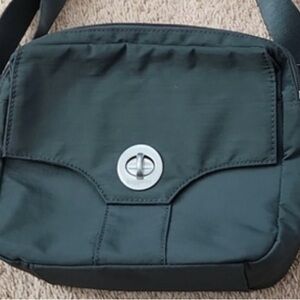 Baggallini Crossbody Purse in Black approximately 8 inches by 10 inches